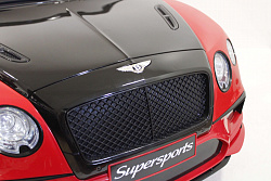 Электромобиль Bentley Continental Supersports JE1155 Красно-черный