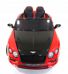 Электромобиль Bentley Continental Supersports JE1155 Красно-черный