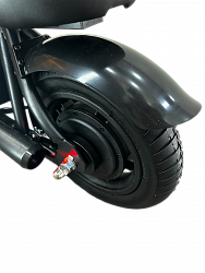 Детский электромотоцикл eDro Chopper Черный
