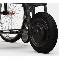 Электроприставка для инвалидной коляски UNAwheel Maxi