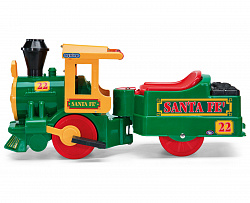 Электропоезд Peg Perego Santa Fe Train Green