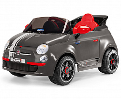 Электромобиль Peg Perego Fiat 500 S Серый