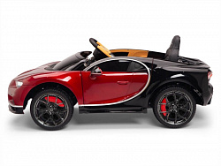 Электромобиль Bugatti Chiron Красный