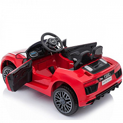 Электромобиль Audi R8 Красный