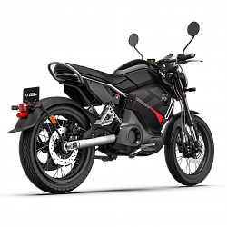 Электромотоцикл WHITE SIBERIA SUPER SOCO TC MAX Черный-красный