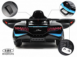 Детский электромобиль Bugatti Divo (HL338) Серый матовый