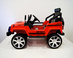 Электромобиль Jeep T008TT Красный